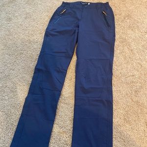 Camii Mia womens hiking pants Sz 2 26 navy blue